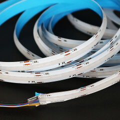 RGB&CCT COB-LED-Streifen dimmbar – 1258 Lumen – 18.6 W je Meter – 180° 24V DC CRI 95+
