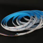 RGB&CCT COB-LED-Streifen dimmbar – 1258 Lumen – 18.6 W je Meter – 180° 24V DC CRI 95+