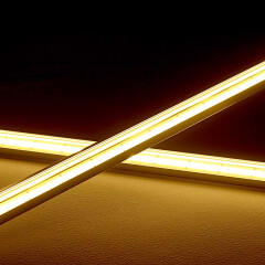 COB LED 45° Eckleiste Corner – transparent – RGB Farbwechsel, CCT einstellbare Farbtemperatur – 18.6 W – 1258 lm/m – 180° 24V DC CRI 95RA