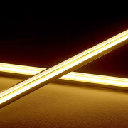 COB LED 45° Eckleiste Corner – transparent – RGB Farbwechsel, CCT einstellbare Farbtemperatur – 18.6 W – 1258 lm/m – 180° 24V DC CRI 95RA