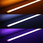 COB LED Einbau-Lichtleiste Inside – diffus – RGB mehrfarbig, weiß und warmweiß einstellbar – 18.6 W – 1258 lm/m – 180° 24V DC CRI 95RA