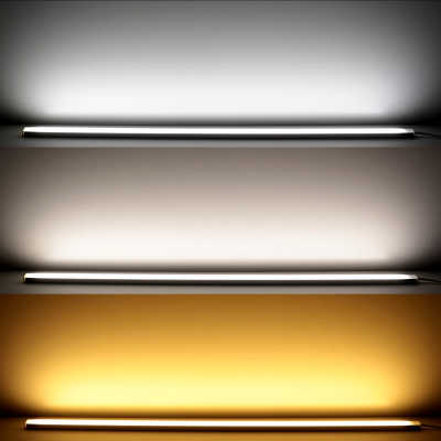 RGBCCT COB LED-Lichtleiste "Out-Line" IP54 wasserdicht | diffus | CCT dualweiß und RGB Farbwechsel | 18.6 Watt - 1258 Lumen je Meter | 180° 24V DC CRI 95RA |