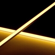 RGBCCT COB LED-Lichtleiste Out-Line IP54 wasserdicht – diffus – CCT dualweiß und RGB Farbwechsel – 18.6 W – 1258 lm/m – 180° 24V DC CRI 95RA