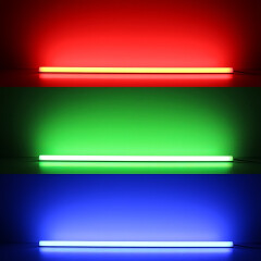 COB RGB CCT LED-Lichtleiste Moon-Line II diffus – 840 LEDs – 1258 Lumen – 18.6 W je Meter – 24V DC