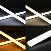 COB RGB CCT LED-Lichtleiste Moon-Line II diffus – 840 LEDs – 1258 Lumen – 18.6 W je Meter – 24V DC