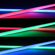 LED-Lichtleiste Moon-Line II diffus – 96 × 5050 RGB LEDs – 680 Lumen – 19 W je Meter – 120° 24V DC