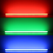 LED-Lichtleiste Moon-Line II diffus – 96 × 5050 RGB LEDs – 680 Lumen – 19 W je Meter – 120° 24V DC