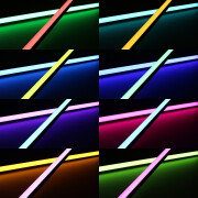 COB RGB CCT LED Eckleiste strong Edge diffus wasserdicht (IP54) – 840 LEDs – 1258 Lumen – 18.6 W je Meter – 24V DC