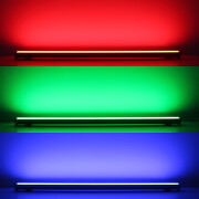 COB RGB CCT LED Eckleiste strong Edge diffus wasserdicht (IP54) – 840 LEDs – 1258 Lumen – 18.6 W je Meter – 24V DC