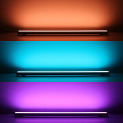 LED Eckleiste strong Edge diffus wasserdicht (IP54) – 96 × 5050 RGB LEDs – 680 Lumen – 19 W je Meter – 120° 24V DC