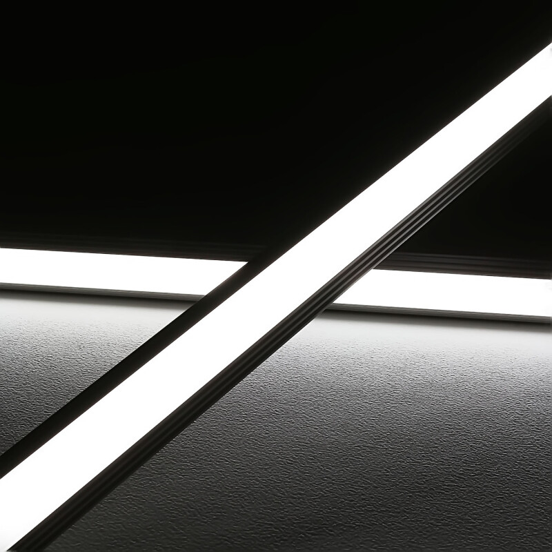 COB LED Eckleiste strong Edge diffus wasserdicht (IP54) – 528x LED Chips – 15 W – 1500 lm/m – tageslichtweiß 6000 K – CRI 90+ 24V DC