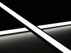 COB LED Eckleiste strong Edge diffus wasserdicht (IP54) – 528x LED Chips – 15 W – 1500 lm/m – tageslichtweiß 6000 K – CRI 90+ 24V DC