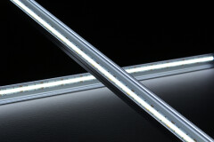 230V COB LED-Leiste Slim-Line max transparent wasserfest...