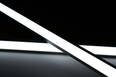 230V LED-Streifen COB wasserdicht im Eckprofil Corner...