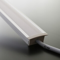 COB LED Einbauleuchte 230V linear wasserfest diffus – 480x LEDs 12,2 W tageslichtweiß 6500 K 1210 lm /m CRI91