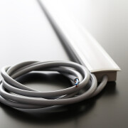 COB LED Einbauleuchte 230V linear wasserfest diffus – 480x LEDs 12,2 W tageslichtweiß 6500 K 1210 lm /m CRI91