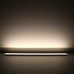 230V COB LED-Leiste Slim-Line max transparent wasserfest – 480x LEDs 12,2 W neutralweiß 4000 K 1157 lm /m CRI92