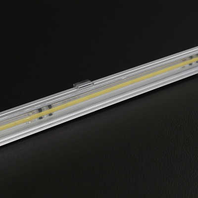 230V COB LED Leiste "Slim-Line max" transparent wasserfest | 480x LEDs 12,2W neutralweiß 4000K 1157lm /m CRI92 |