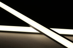 230V LED-Streifen COB wasserdicht im Eckprofil Corner...