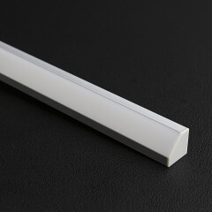 230V LED-Streifen COB wasserdicht im Eckprofil Corner diffus – 480x LEDs 12,2 W neutralweiß 4000 K 1157 lm /m CRI92