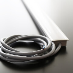 COB LED Einbauleuchte 230V linear diffus wasserfest...