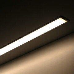 COB LED Einbauleuchte 230V linear diffus wasserfest – 480x LEDs 12,2 W neutralweiß 4000 K 1157 lm /m CRI92