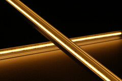 230V COB LED-Leiste Slim-Line max transparent wasserfest...