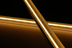 230V COB LED-Leiste Slim-Line max transparent wasserfest – 480x LEDs 12,3 W warmweiß 2700 K 1086 lm /m CRI93