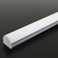 230V COB LED Leiste "Moon-Line" diffus dimmbar wasserfest | warmweiß 2700K CRI93 | Fertigung nach Maß in Länge 23cm | 96x COB LEDs | 217 Lumen | 2 Watt |