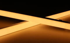 230V COB LED Leiste "Moon-Line" diffus dimmbar wasserfest | warmweiß 2700K CRI93 | Fertigung nach Maß in Länge 23cm | 96x COB LEDs | 217 Lumen | 2 Watt |