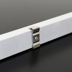 230V COB LED Leiste "Moon-Line" diffus dimmbar wasserfest | warmweiß 2700K CRI93 | Fertigung nach Maß in Länge 23cm | 96x COB LEDs | 217 Lumen | 2 Watt |