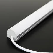 230V COB LED Leiste "Moon-Line" diffus dimmbar wasserfest | warmweiß 2700K CRI93 | Fertigung nach Maß in Länge 23cm | 96x COB LEDs | 217 Lumen | 2 Watt |