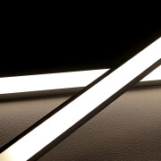 230V AC Eckleiste strong-EDGE COB LED wasserdicht (IP54) dimmbar diffus CRI90 – neutralweiß 4000 K – 480x LEDs 12,2 W 1157 lm/m