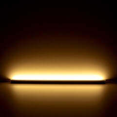 230V AC Eckleiste strong-EDGE COB LED wasserdicht (IP54) dimmbar diffus CRI90 – warmweiß 2700 K – 480x LEDs 12,2 W 1087 lm/m