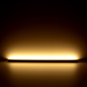 230V AC Eckleiste strong-EDGE COB LED wasserdicht (IP54) dimmbar diffus CRI90 – warmweiß 2700 K – 480x LEDs 12,2 W 1087 lm/m