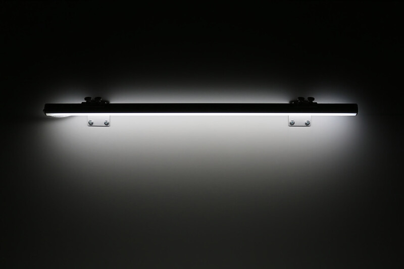 230V COB LED Wandleuchte ROUND wasserdicht (IP65) dimmbar diffus CRI90 – tageslichtweiß 6500 K – 480x LEDs 12,2 W 1210 lm/m