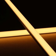 COB LED-Leiste ROUND dimmbar diffus – 528x LED Chips – 15 W – 1200 lm/m – warmweiß 2700 K – CRI 90+ 24V DC 180°