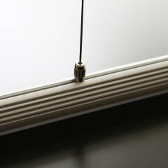 COB LED Deckenleuchte ROUND mit Seilaufhängung dimmbar diffus – 528x LED Chips – 15 W – 1425 lm/m – neutralweiß 4500 K – CRI 90+ 24V DC 180°