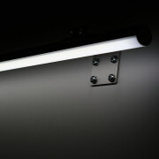 COB LED Wandleuchte ROUND mit Wandhalterungen dimmbar diffus – 528x LED Chips – 15 W – 1500 lm/m – tageslichtweiß 6000 K – CRI 90+ 24V DC 180°