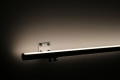 COB LED Wandleuchte "ROUND" mit Wandhalterungen dimmbar diffus | 528x LED Chips | 15 Watt - 1425 Lumen je Meter | neutralweiß 4500K | CRI 90+ 24VDC 180° |