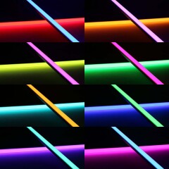 RGB COB LED-Leiste ROUND dimmbar diffus – 840 LEDs – 690 Lumen – 15.8 W je Meter – 180° 24V DC