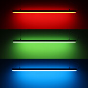 RGB COB LED Deckenleuchte ROUND mit Seilaufhängung dimmbar diffus – 840 LEDs – 690 Lumen – 15.8 W je Meter – 180° 24V DC