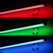 RGB COB LED Wandleuchte ROUND mit Wandhalterungen dimmbar diffus – 840 LEDs – 690 Lumen – 15.8 W je Meter – 180° 24V DC