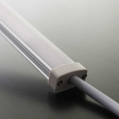 dimmbare COB LED Leiste "OUT-LINE" 230VAC wasserdicht (IP54) diffus CRI90 | warmweiß 2700K | Maßanfertigung in Länge 23cm | 96x COB LEDs | 217 Lumen | 2 Watt |