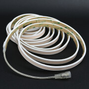 COB LED NEON FLEX STRIPE diffus – 5 Meter 60Watt 4400 Lumen 24V DC CRI 90+ – extrawarmweiß 2400 K – IP65 wasserdicht