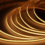 CCT COB-LED-Streifen – 640 LEDs 16 W je Meter – einstellbare Farbtemperatur 2700 K-6500 K dualweiß – 24V DC 180° CRI 90+