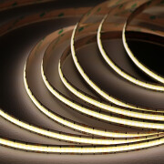 CCT COB-LED-Streifen – 640 LEDs 16 W je Meter – einstellbare Farbtemperatur 2700 K-6500 K dualweiß – 24V DC 180° CRI 90+