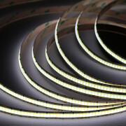 CCT COB-LED-Streifen – 640 LEDs 16 W je Meter – einstellbare Farbtemperatur 2700 K-6500 K dualweiß – 24V DC 180° CRI 90+