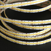 CCT COB-LED-Streifen – 640 LEDs 16 W je Meter – einstellbare Farbtemperatur 2700 K-6500 K dualweiß – 24V DC 180° CRI 90+