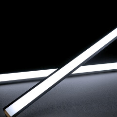 CCT COB 90° LED-Eckleiste Corner – diffus – 640 COB-LED-Chips 16 W je Meter – CCT – CRI 90+ 24V DC 180°